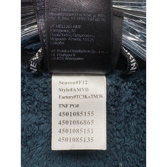 North Face Thick Fleece Teal Blue AMVD Jacket Winter Sports Layer Women’s Size M - Picture 8 of 10